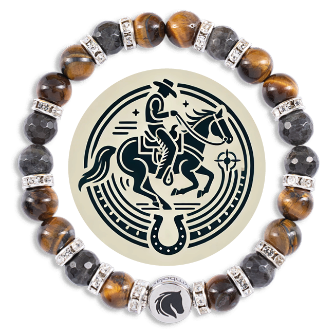 Symbolas "ReiterWelten"-Armband "WESTERNREITEN"